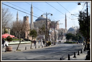 Hagia Sofia from a distance