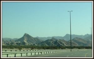 Amazing scenery from Muscat to Bimmah sinkhole